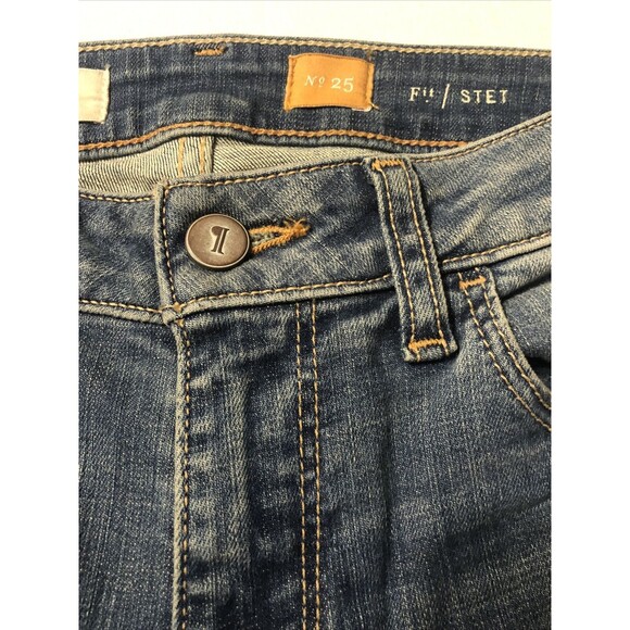 Anthropologie Pilcro Women's Denim Stet Distressed Skinny Jeans Size 25 X 30 - Picture 4 of 9